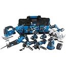 Draper 17763 Storm Force® 20V Power Tool Cordless Kit (14 Piece) Includes Storage Bag 2 x 20v 2.0Ah Batteries plus 1 x 20v 4.0Ah Battery