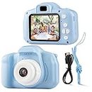 Raj Laxmi Digital Camera with 2.0" Screen 12MP 1080P FHD Video Camera 4X Digital Zoom Games 32GB Card Supported Shockproof Child Camcorder for 3-10 Years Boys Girls