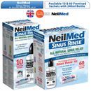 NeilMed Sinus Rinse Original Allergic Asthma Kit Squeeze Bottle & 10-60 Sachets