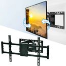 TV Wall Mount Bracket for 30"-85" Double Arm Full Motion Tilt & Swivel Universal