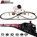 Druckguss elektrischer Zug Eisenbahngleise Dampflok Zug Spielzeug Modellset
