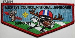 Boy Scout OA 377 Sipp-O Lodge Flap 2017 National Jamboree