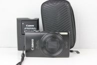 Canon PowerShot ELPH 170 IS 20 MP Black Digital Camera Bundle Tested PC2195 