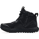 Under Armour Mens Micro G Valsetz Zip Mid Military and Tactical Boot, Black (001 Black, 8.5 US