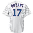Majestic Kris Bryant Chicago Cubs MLB Cool Base Replica Men's Jersey Maglia