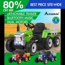 ALFORDSON Kids Ride On Car Tractor 12V Electric Toy Vehicle Child Toddlers LED
