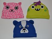 Super Cute Baby Hats Cotton Soft & Warm Dog, Dinosaur or Kitten Brand New!