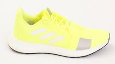 Adidas Solar Yellow Senseboost Go Lightweight  Running Shoes Men's 8 1/2