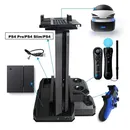 Multifunktionale PS4 Vertikale Console Cooling Stand für PS4 Pro/PS4 Dünne/PS4 Controller Ladegerät