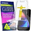 Defenslim iPhone 8/7 Plus Screen Protector [2-Pack] with Easy Auto-Align Install Kit - Tempered Glass for iPhone 8 Plus, 7 Plus (5,5") - New Glass with Your Next Phone