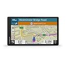 Garmin - DriveSmart 55 - GPS Auto – 5,5 pouces - Cartes Europe 46 pays – Cartes, Trafic et Zones de Danger gratuits - Grand écran lumineux - cartographie 3D - Appels mains libres