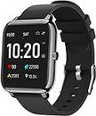 IDEALROYAL Smartwatch Smart Watch Sport Pedometro Monitoraggio del sonno Cardiofrequenzimetro Orologio Impermeabile per iOS Android 1.4 Pollici Cinturino Collegato