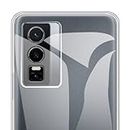 Clear Case Design for Vivo Y76 5G,Vivo Y76 5G Soft TPU Protective Cover, Compatible Vivo Y76 5G 6.58 Inch Silica Gel Shockproof Case.(6.58 Inch) (Transparent)