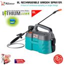 8L ELECTRIC RECHARGEABLE KNAPSACK  HOME GARDEN SPRAYER LITHIUM BATTERY WEED