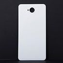 HAWEEL Back Cover Replacement Parts, Battery Back Cover for Microsoft Lumia 650 (Black) (Color : White)