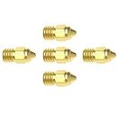 Creality 5PCS MK-ST Nozzle Kit for Ender 3 S1 Pro and Ender 3 V2 Neo, 3D Printers Parts 0.25mm, 0.4mm, 0.6mm, 0.8mm for Ender 3 S1& Ender 3 Neo Series