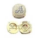ATL 2021 Braves Christmas gift Series Cubs World Replica Champions ring set Atlanta Championship Rings with Wooden box Gifts Women Mens kids Boys Fathers