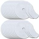 25 Pieces Compatible Cloth Dryer Exhaust Filter Set Replacement for Panda/Magic Chef/Sonya/Avant