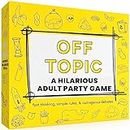 Off Topic Adult Party Game - Fun Board and Card Game for Group Game Night