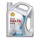 Shell Helix HX8 5W-30 API SN Plus Fully Synthetic Engine Oil for Petrol, Diesel & CNG Cars (3.5 L), medium