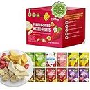 ONETANG Freeze-Dried Mixed Fruit, 12 Pack Single-Serve Pack, Non GMO, Kosher, Gluten free, Vegan, Holiday Gifts, Healthy Snack 130 g