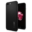 Spigen Liquid Air Back Cover Case Compatible with iPhone 8 Plus/7 Plus (TPU | Black)