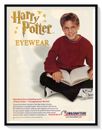 LensCrafters Harry Potter Eyewear Print Ad Vintage 2001 Magazine Advertisement