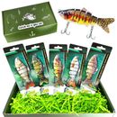 5pc Bass Fishing Lures Gift Set | Fishing gifts for men | Christmas gift for Dad