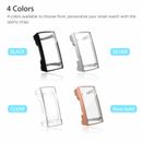 For Fitbit Charge 4 / Charge 3 Full Cover Screen Protector Silicone TPU Case 