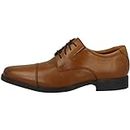 Clarks Men's Dark Tan Lea Formal Shoes - 6.5 UK/India (40 EU)(91261300967065)