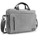 tomtoc 15.6 Inch Laptop Shoulder Bag for 16-inch MacBook Pro M3/M2/M1 Pro/Max A2991 A2780, Multi-Functional Laptop Messenger Bag Briefcase for 15-inch MacBook Air M3/A3114 2024, 15.6-inch Laptops