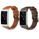 For Fitbit Charge 4 3 Leather Band Smart Watch Casual Wrist Strap Bracelet Loop