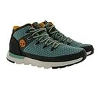 Timberland Sprint Trekker Mid Fabric TB 0A5XEW CL6 Chaussures de randonnée à lacets pour homme Bleu, bleu, 46 EU