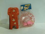 Molded Products NYC cardboard high chair Baby doll NOS lot 5 pigs fly design