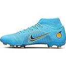 Nike Men's Superfly 8 Academy Football Shoe, Chlorine Blue Laser Orange Mar, 10.5 US