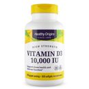 Healthy Origins vitamina D3 10.000iu 360 cápsulas blandas salud inmune y huesos fuertes