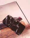 Apple iPhone 6 6 plus cases Marble Black Stone Fashion Accessories Cover Skin