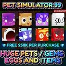 Pet Simulator 99 - animali domestici enormi + 🙂 gemme 🙂 - economico e veloce - Pet Sim 99 (PS99)