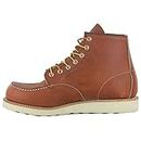Red Wing Mens Moc Lug 875 Brown Leather Boots 10.5 US