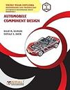 AUTOMOBILE COMPONENT DESIGN - For Diploma in Automobile Engineering - As per MSBTE's I Scheme Syllabus - Third Year (TY) Semester 5 (V)