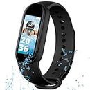 Drumstone (12 Years Warranty M10 Smartband Fitness Bracelet Sport Smart Band Wristband Heart Rate Monitor and Many Activity Features for Men and Women_M12