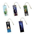 PAW LA LAND Bookmarks Pack of 5 Including A Bundle of Happiness |I Can Read You Like A Book |Classy Mother Pupper |Zindagi Gulzar Hai |Star Gazers
