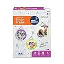 Fevicreate Photo Frame Art & Craft Kit | Make 3 Photo Frames with Origami, Quilling, Craft & More | Boost Child's Creativity | by Fevicol | Gift for Boys & Girls Age 5+ Years | Return Gift