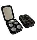 Soft Eye Cute Portable Pocket Mini 2 Contact Lens Case Travel Kit Lens kit 1pcs