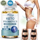 Keto Probiotics -Perte De Poids,Combustion Des Graisses, Détox, Soutien Digestif