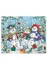 Byers' Choice Snowman Advent AC11B From The Advent Calendars Collection (New 2023)