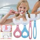 Children Kids Toothbrush 360° U-shaped Brush Oral Teeth Cleaner Baby 2-12 Year
