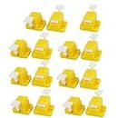 Aexit 15 Pcs Screw Mount Prototype Test Fixture Jig Yellow for PCB Board DIY (32627ca396101f04f8a9ef18029af154)