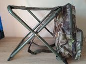 Camouflage Rucksack Folding Chair/Seat Carp/Sea Fishing Hunting Shooting...