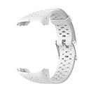 Meiruo Wristband for Polar M400, Silicone Strap for Polar M400, White